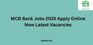 MCB Bank Jobs 2025 Apply Online Now Latest Vacancies