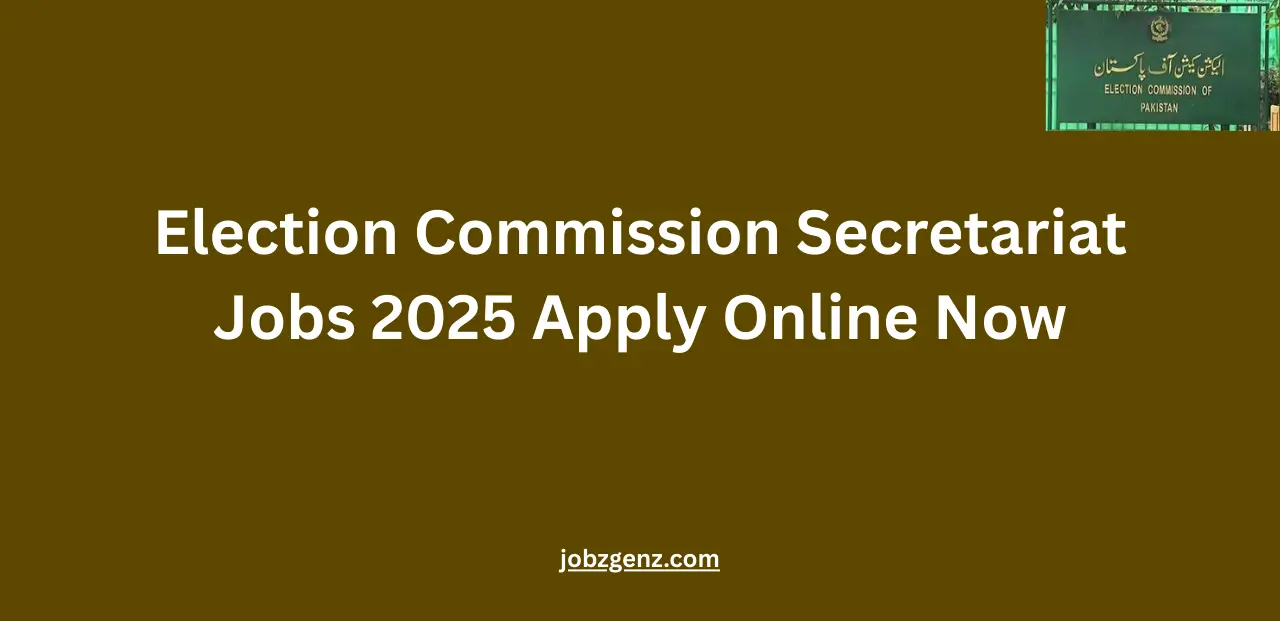 Election Commission Secretariat Jobs 2025 Apply Online Now